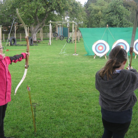 Archery at Warwick Bridge School