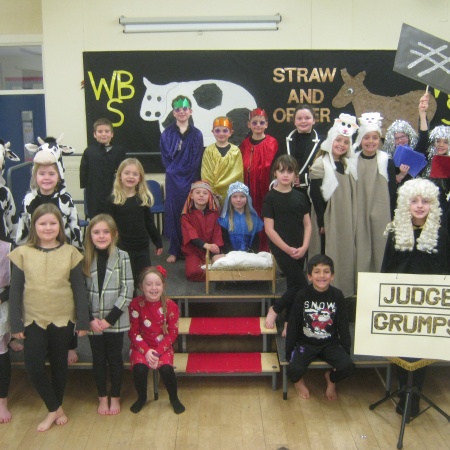Y3/4 Christmas play - Straw and order