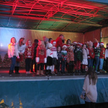 Choir at the Brampton Christmas Lights