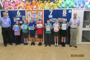 RotaKids Art and Writing Winners - April 2025